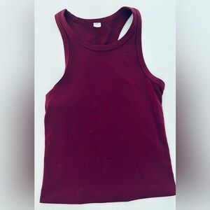 Lululemon Women’s Racerback Tank Top - Burgundy